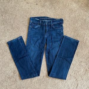 Citizens of Humanity straight leg medium rise